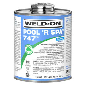 Weld-On Pool 'R Spa 747 PVC ljepilo za bazenske cijevi