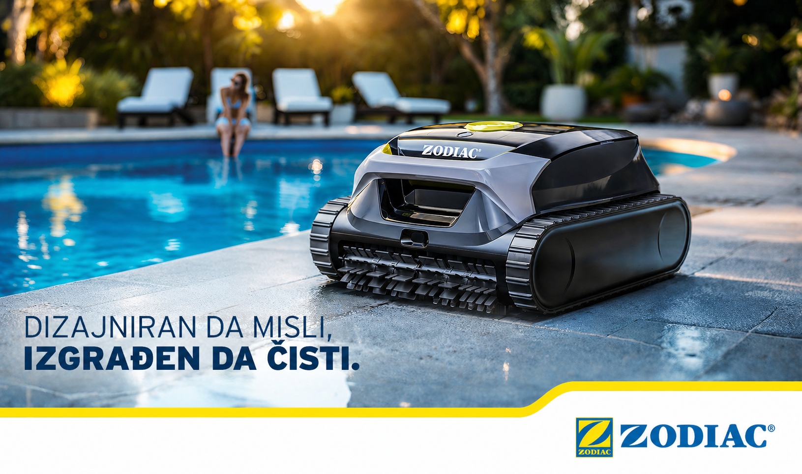 Zodiac Freedom Lite – bežični robotski čistač bazena (do 15 m) - Slika 2