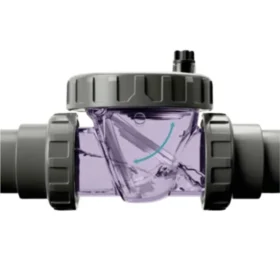 Prozirni nepovratni ventil Cepex Clear DN50 (fi 50)