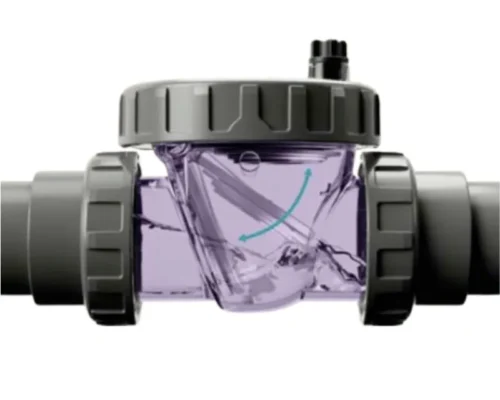 Prozirni nepovratni ventil Cepex Clear DN50 (fi 50)
